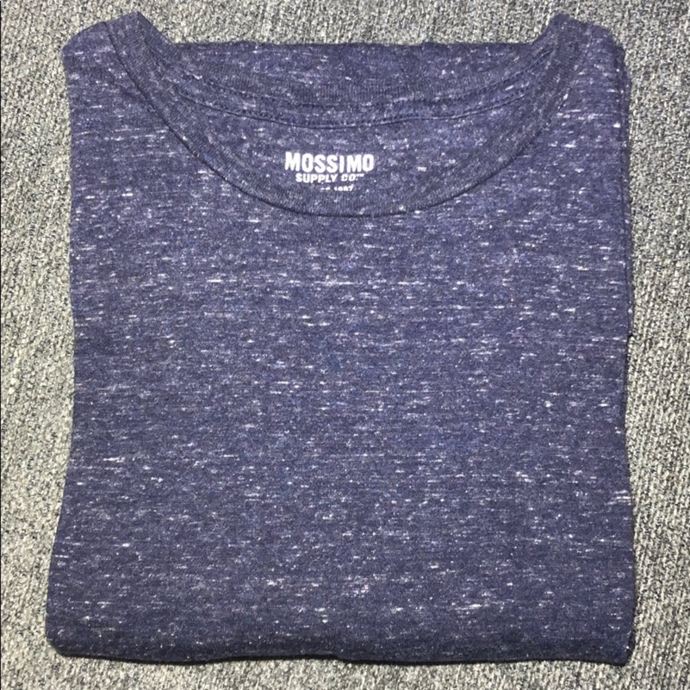 Mossimo Men’s Blue Heather Shirt Size Medium